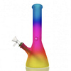 Colorful Frosted Beaker Bong blue pink yellow 1500*1500 Colorful Frosted Beaker Bong blue pink yellow