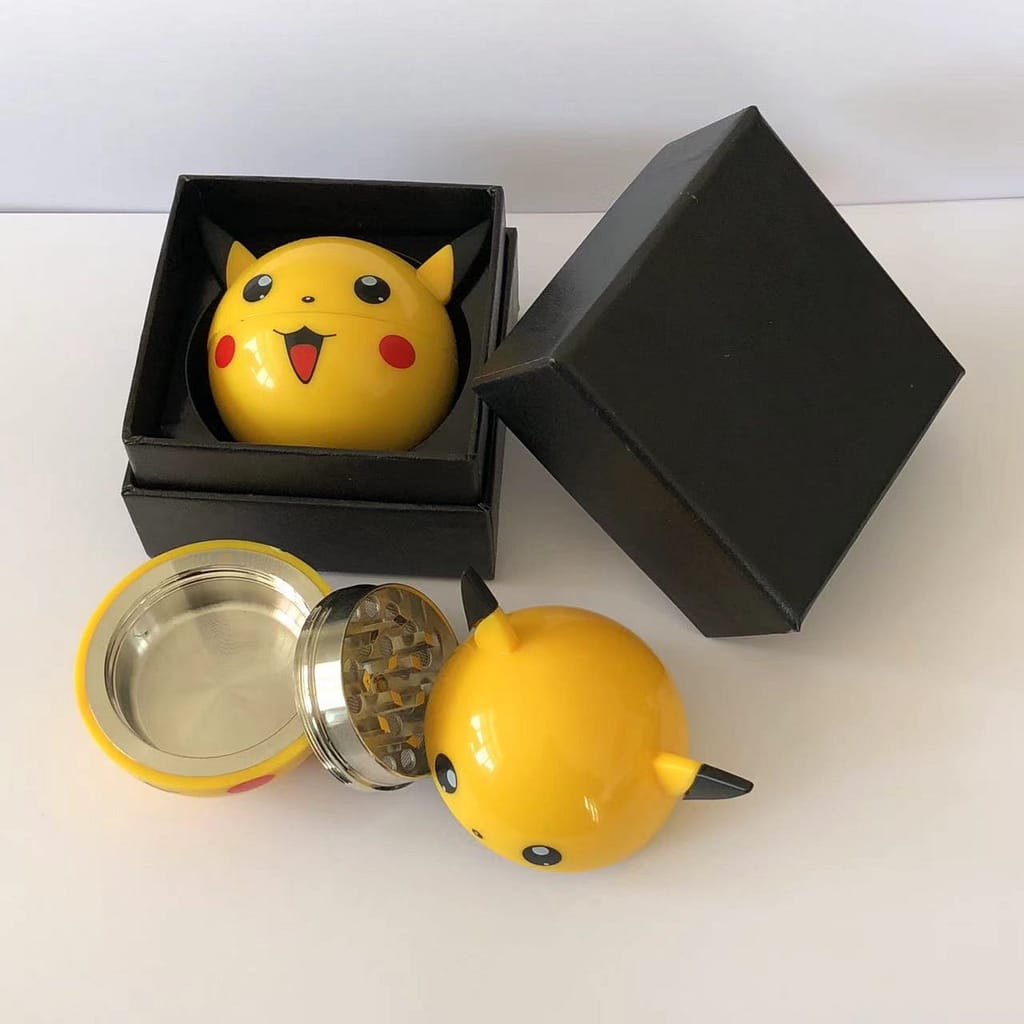 Product Introduction-VAPORBA Pikachu Herb Grinder 13 Pikachu in gift box