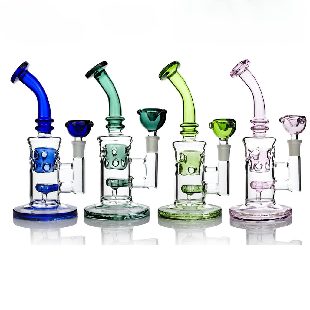 Product Introduction-VAPORBA Swiss Faberge Egg Bongs with Circ Perc Showerhead 2 Swiss Faberge Egg Bongs With Circ Perc Showerhead