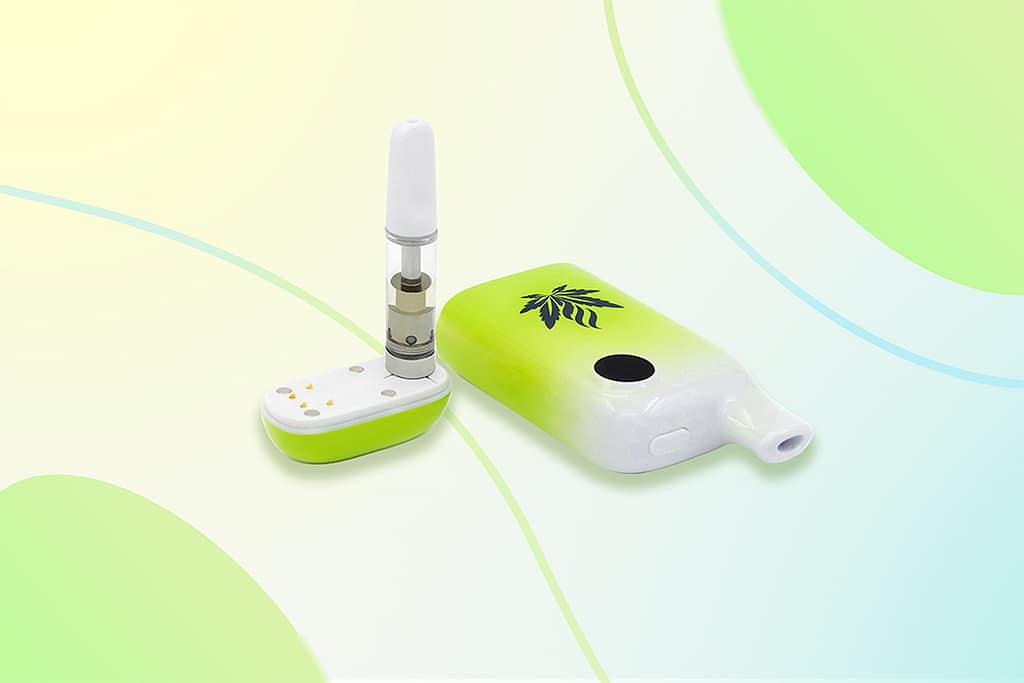 The Complete Guide to 510 Thread Batteries: What You Should Know 8 Celare green with green-background