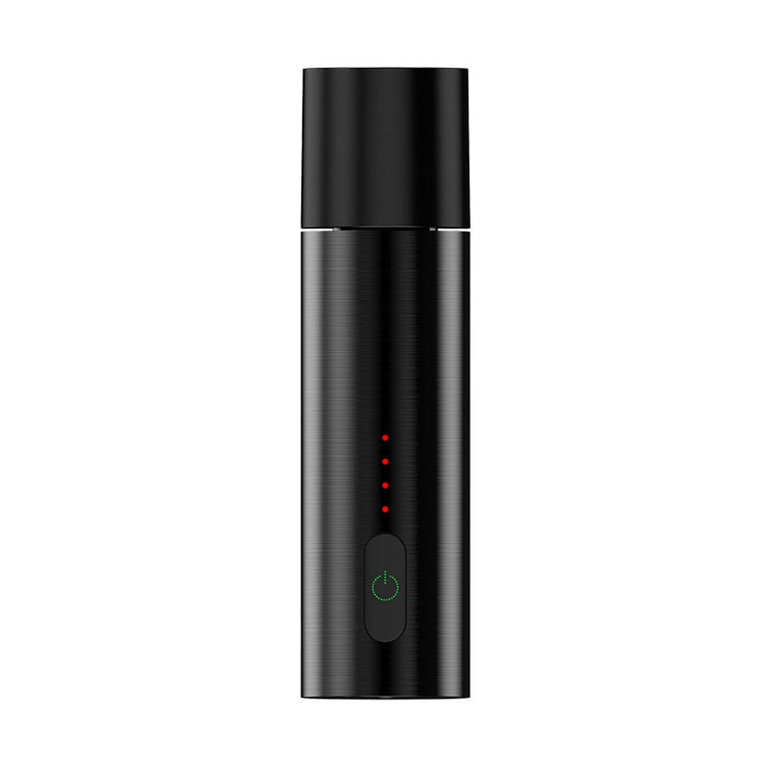 VAPORBA Oval Dry Herb Vaporizer 2 Oval button side