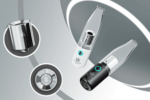 VAPORBA Bullet Pro Concentrate Vaporizer 18 Bullet Pro glass attachment compatibility