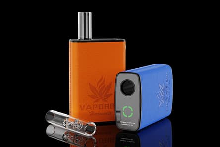 VAPORBA Harmonia Dry Herb Vaporizer 18 Harmonia with glass mouthpiece