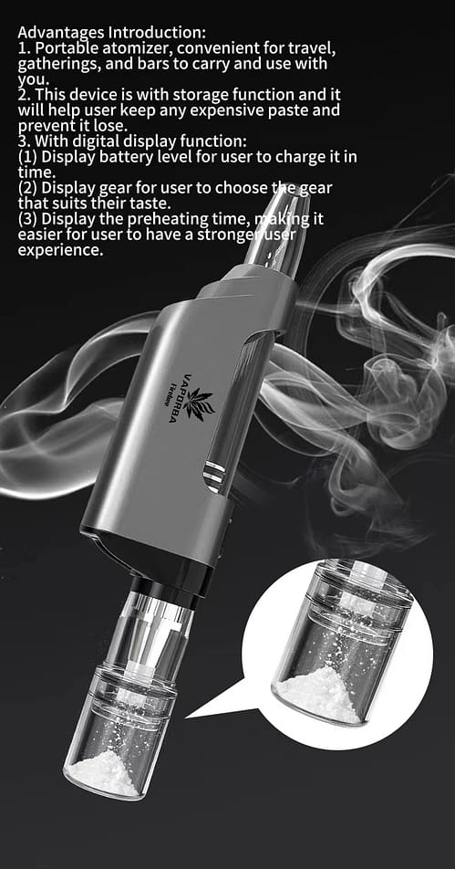 VAPORBA Firebee Electric Nectar Collector 12 Firebee with introduction