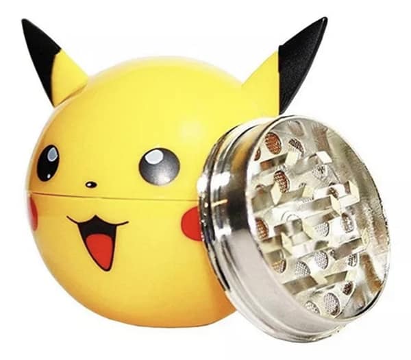 VAPORBA Pikachu Herb Grinder 2 Pikachu with Second layer