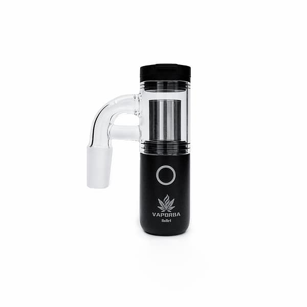 VAPORBA Bullet Glass Adapter 2 Bullet Glass Adapter with black battery