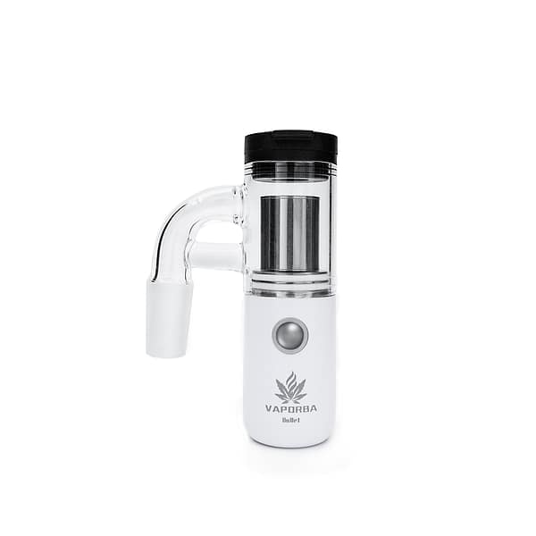VAPORBA Bullet Glass Adapter 3 Bullet Glass Adapter with white battery