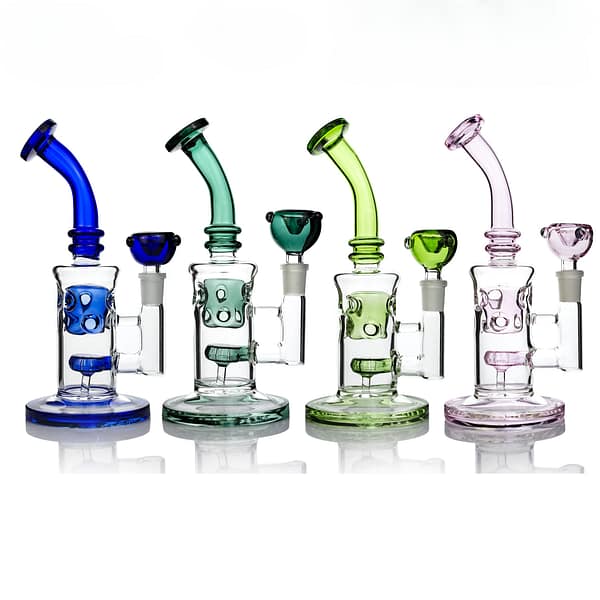 VAPORBA Swiss Faberge Egg Bongs with Circ Perc Showerhead 2 Swiss Faberge Egg Bongs With Circ Perc Showerhead