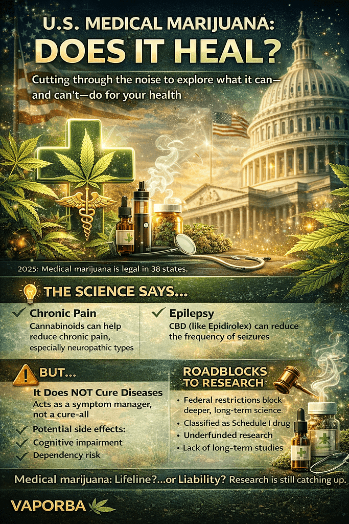 U.S. Medical Marijuana Does It Heal