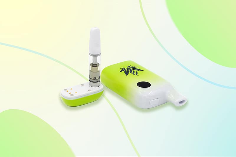 The Complete Guide to 510 Thread Batteries: What You Should Know 4 Celare green with green-background