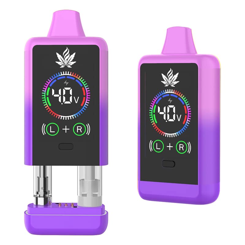 Why VAPORBA Duo is the Best CCELL 510 Battery Alternative for Flavor Lovers 3 Duo pink purple 1500*1500