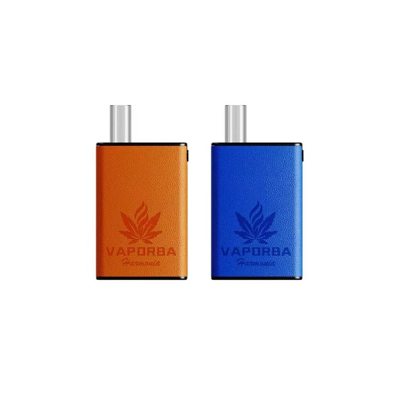 Product Introduction-VAPORBA Harmonia Dry Herb Vaporizer 4 Harmonia leathers all