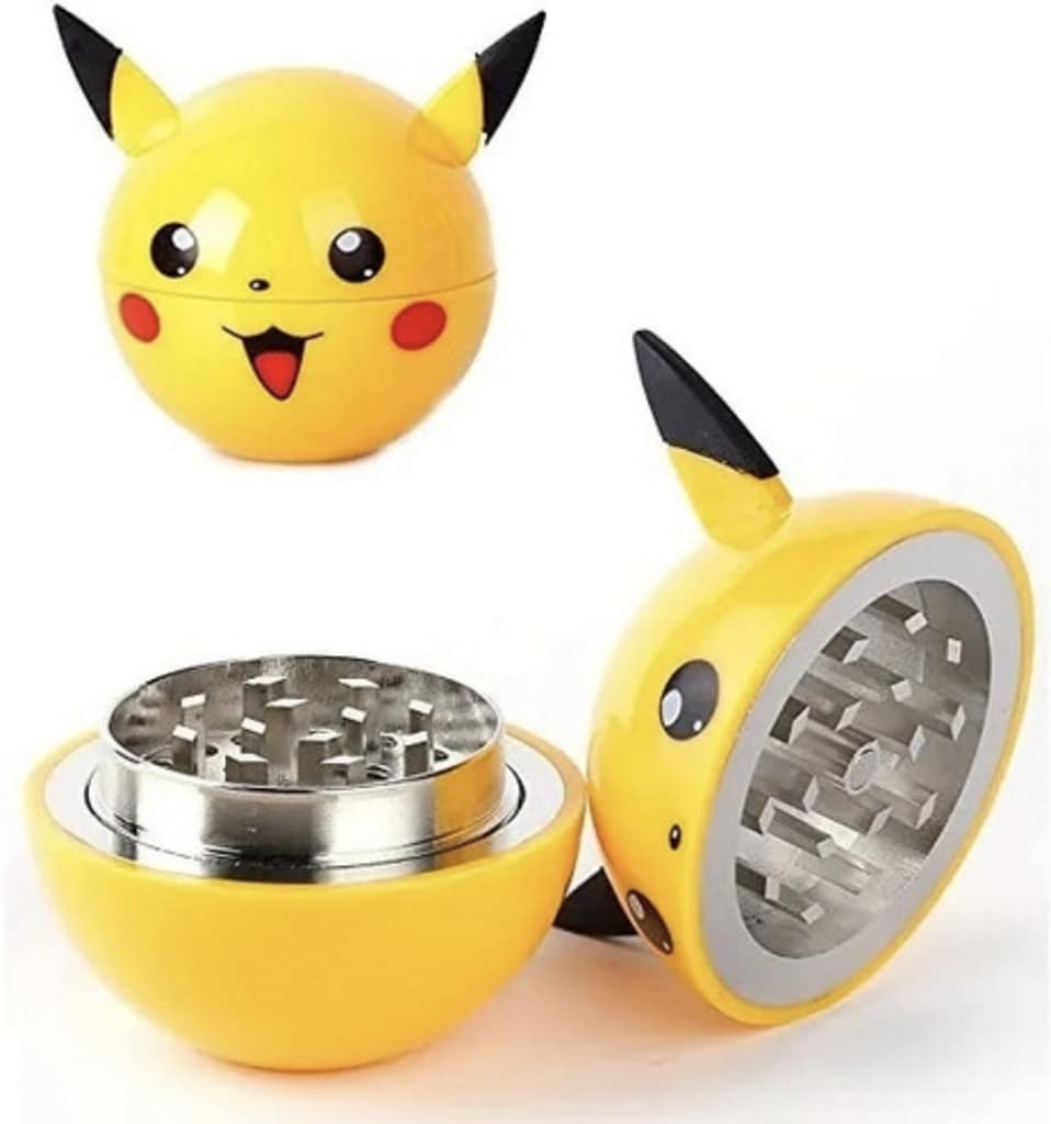 Grind & Shine: The Ultimate Guide to Choosing the Perfect Herb Grinder 2 Pikachu entirety and two apart